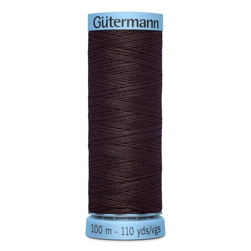 0023 Espresso - Gutermann 30wt Silk Thread