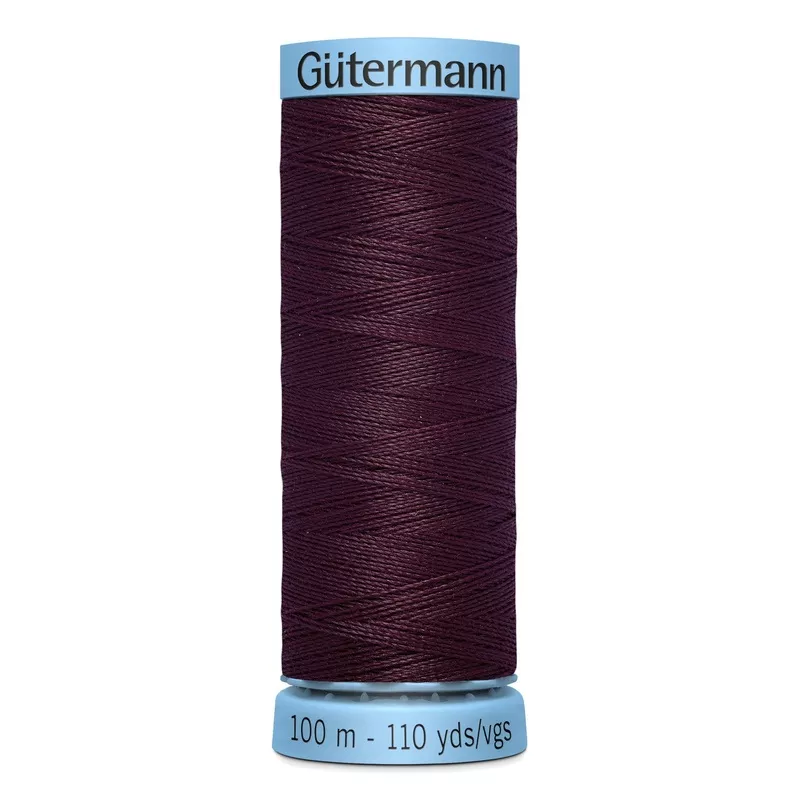 0130 Blackberry - Gutermann 30wt Silk Thread