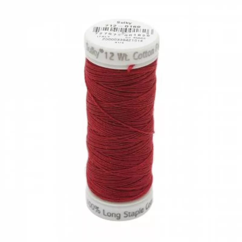 0169 Cabernet Red - Sulky Cotton 12wt Petites