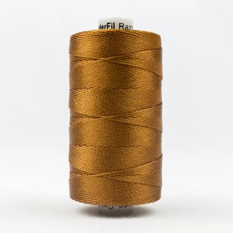 0330 Acorn Brown - Wonderfil Razzle 8wt Rayon Thread
