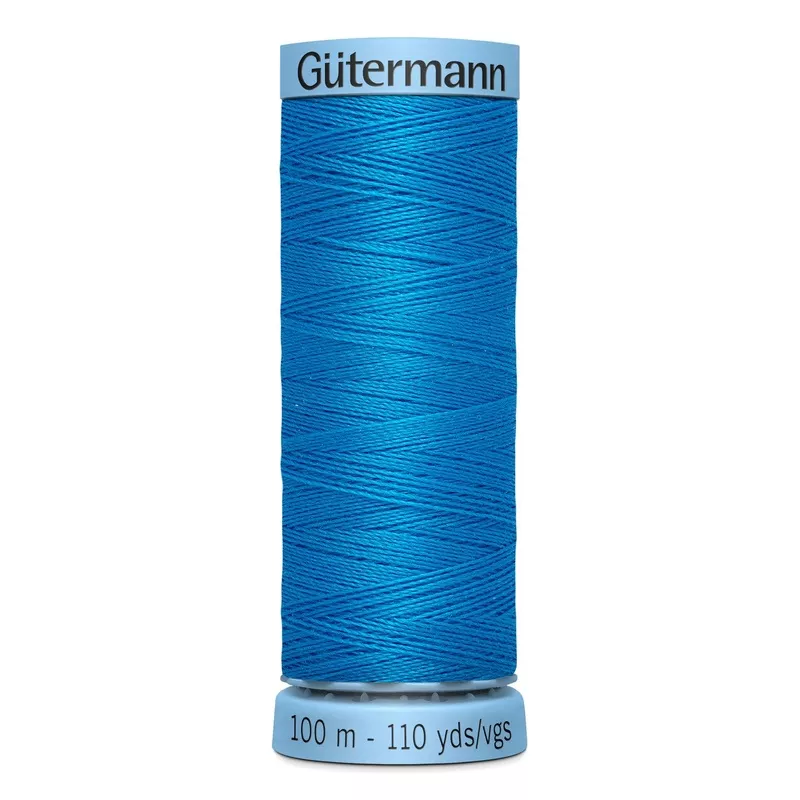 0386 Blue Hawaiian - Gutermann 30wt Silk Thread