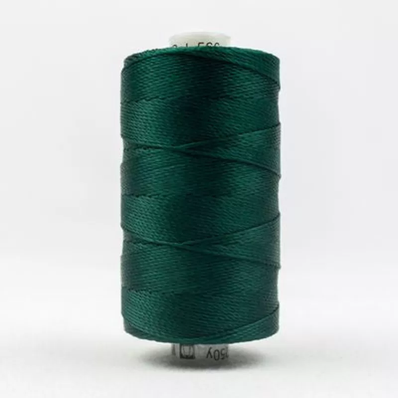 0566 Forest Green - Wonderfil Razzle 8wt Rayon Thread