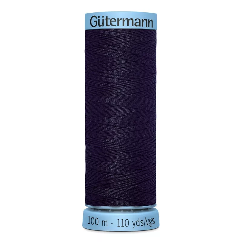 0665 Licorice - Gutermann 30wt Silk Thread