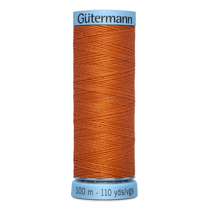 0982 Burnt Orange - Gutermann 30wt Silk Thread