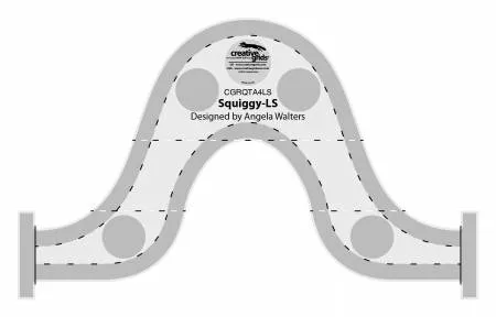 ** Discontinued** Low Shank Machine Quilting Tool Squiggy