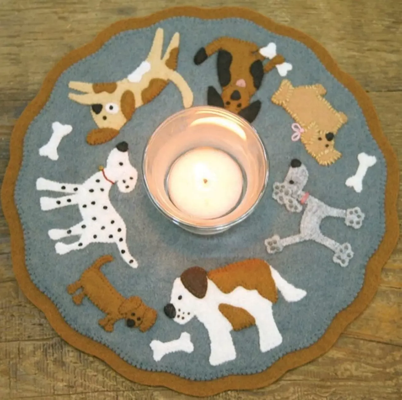 Kit Candle Mat Puppy Love