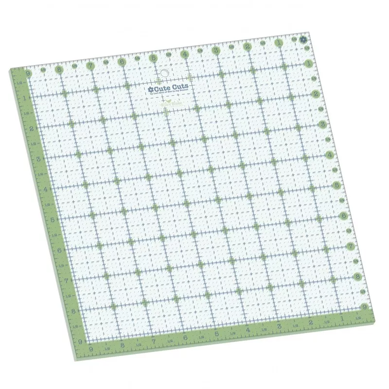 Lori Holt Cute Cuts Ruler 9-1/2in Square # STCC-34020 - Special Order