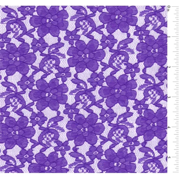 Purple Lace Fabric - Reorderable