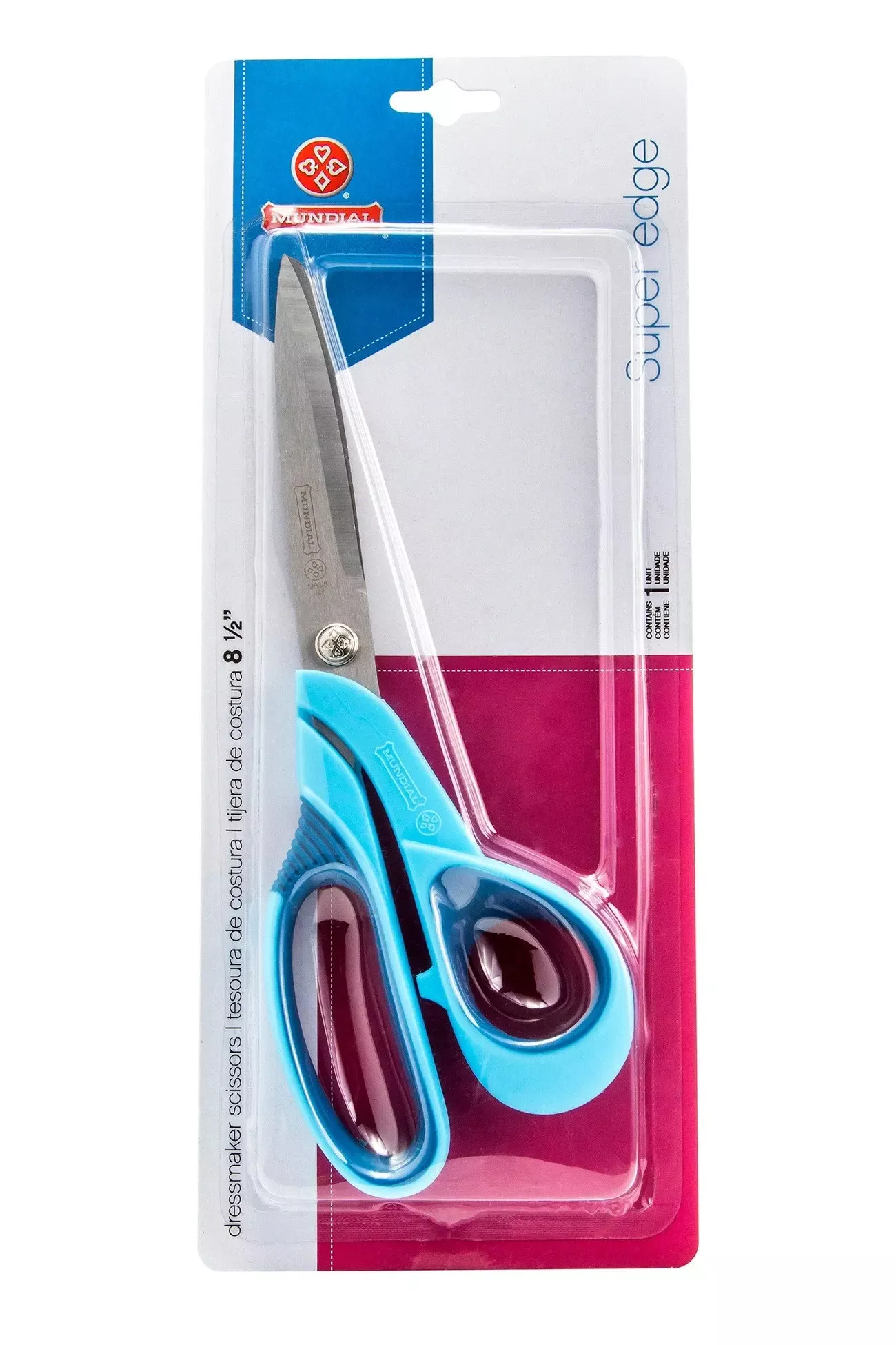 Superedge 8-1/2in Dressmakers Scissor Blue
