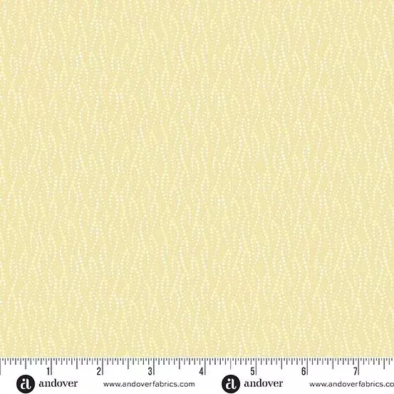 Thousand Steps Sand Shell Bubbles Cream – A-1280-Y – Andover Fabrics
