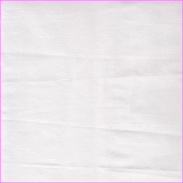 White Dupioni Fabric - Reorderable
