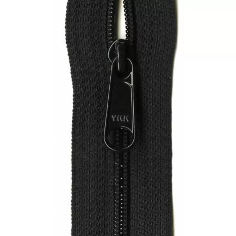 Ziplon Closed Bottom Zipper 9" - Black - 04-09580