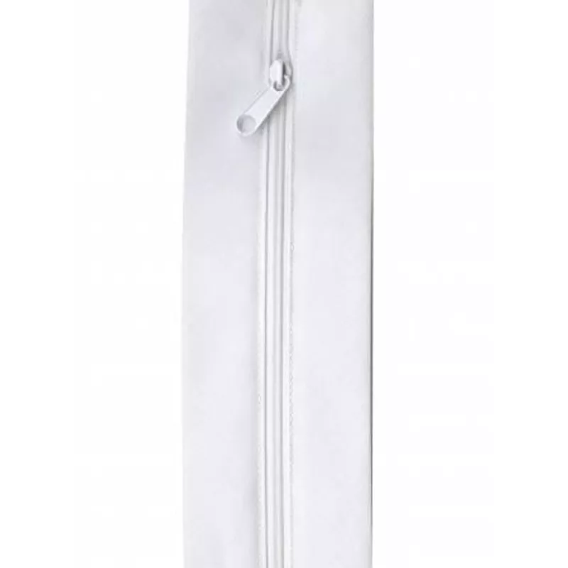 Zippity-Do-Done 18in Zipper With Pull White JT-1612