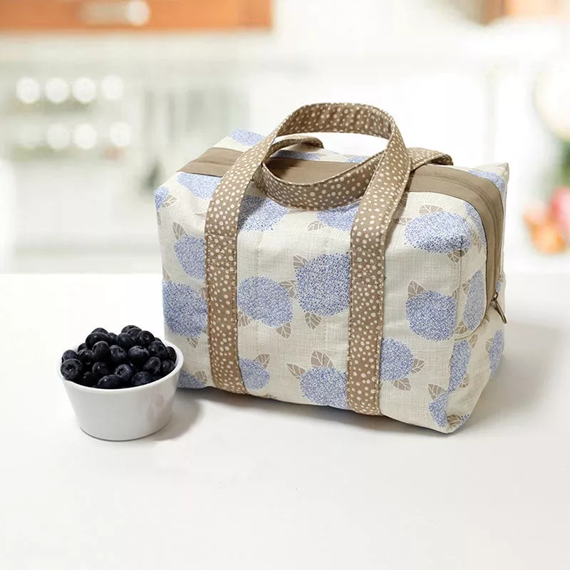 Zippity-Do-Done Insulated Lunchbox Tote - Camel Zipper